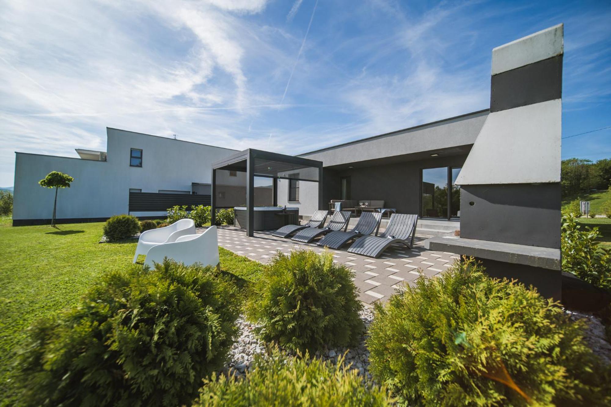 K Relax Place, Varazdinske Toplice, Modern Home With Sauna, Jacuzzi, Wifi Zewnętrze zdjęcie