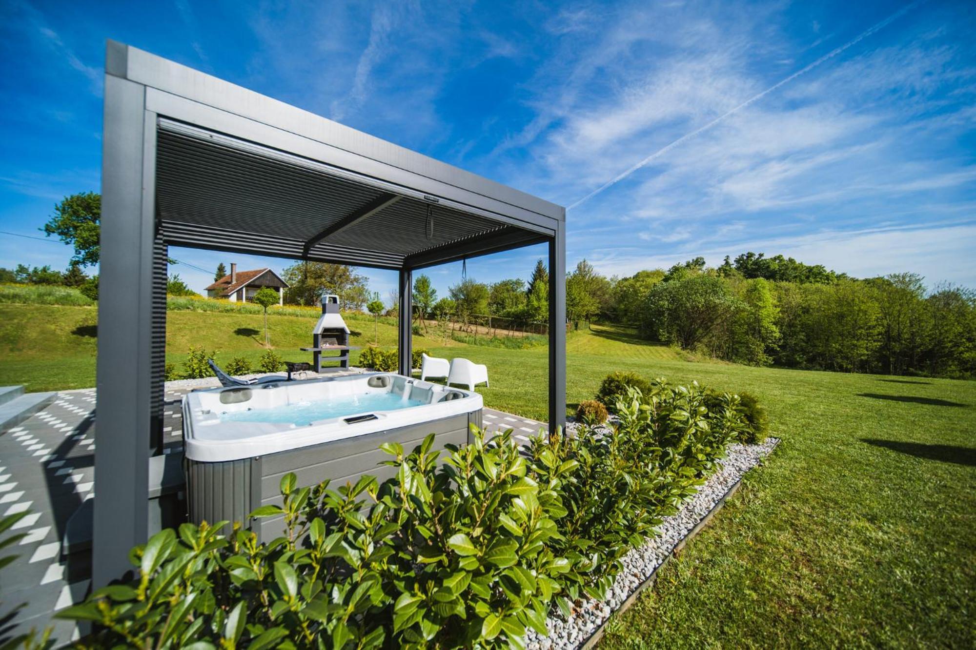 K Relax Place, Varazdinske Toplice, Modern Home With Sauna, Jacuzzi, Wifi Zewnętrze zdjęcie