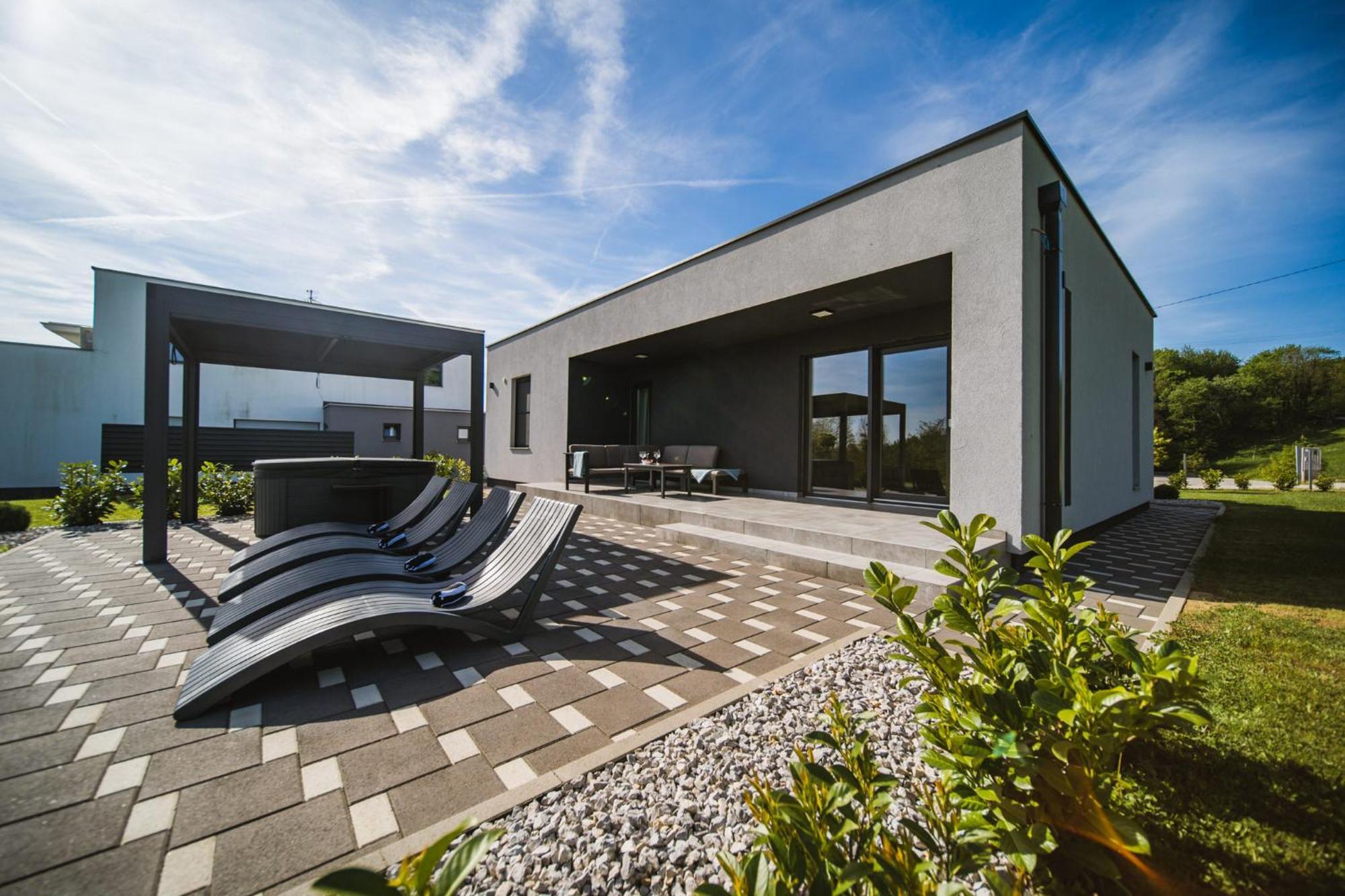 K Relax Place, Varazdinske Toplice, Modern Home With Sauna, Jacuzzi, Wifi Zewnętrze zdjęcie